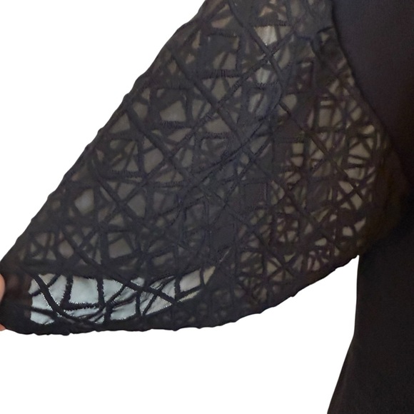 Dolan Left Coast | Anthropologie | Trellised Lantern Sleeve Top | Sz M - Picture 7 of 10